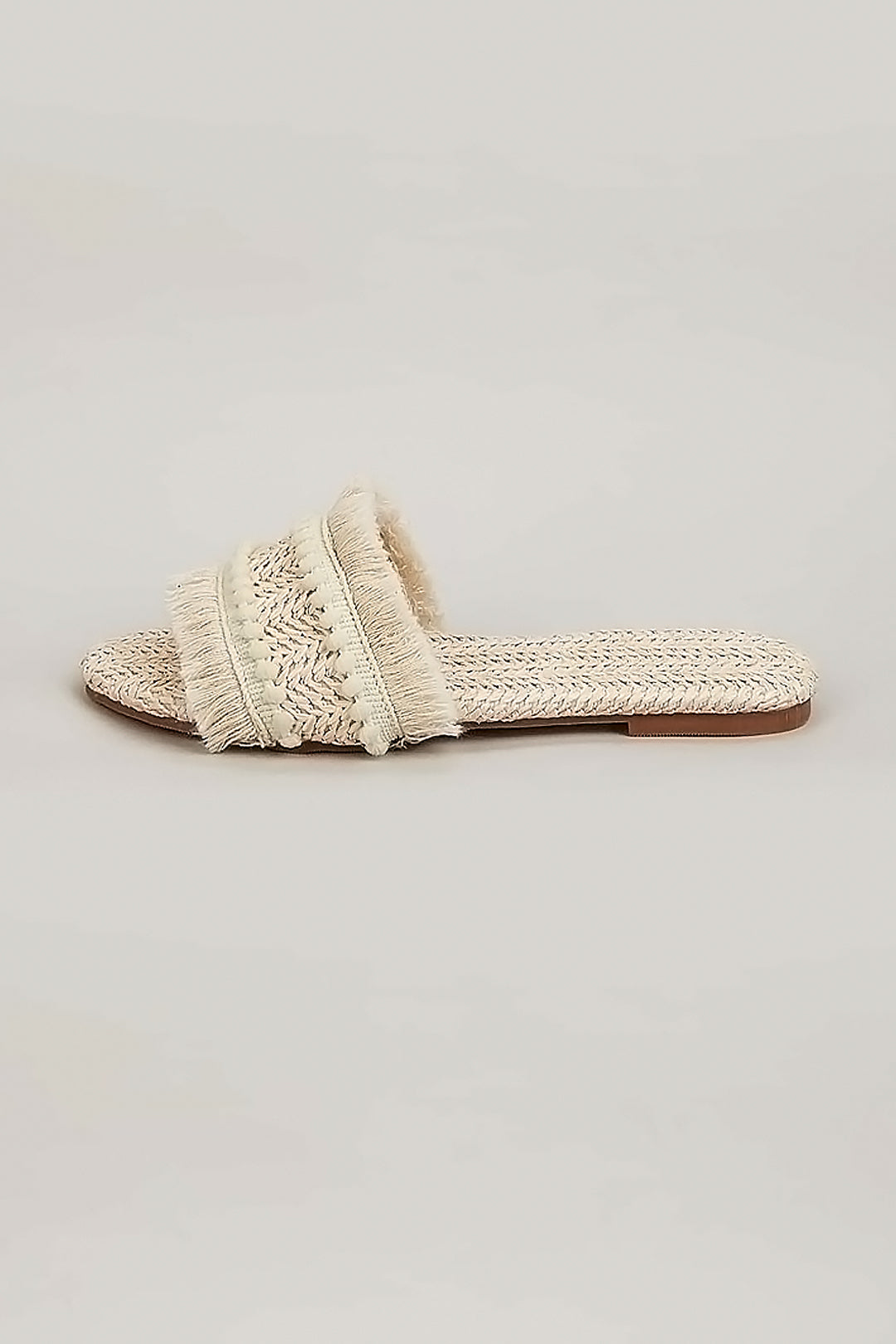 Chique Fringe Pantoffels voor Knusse Comfort
