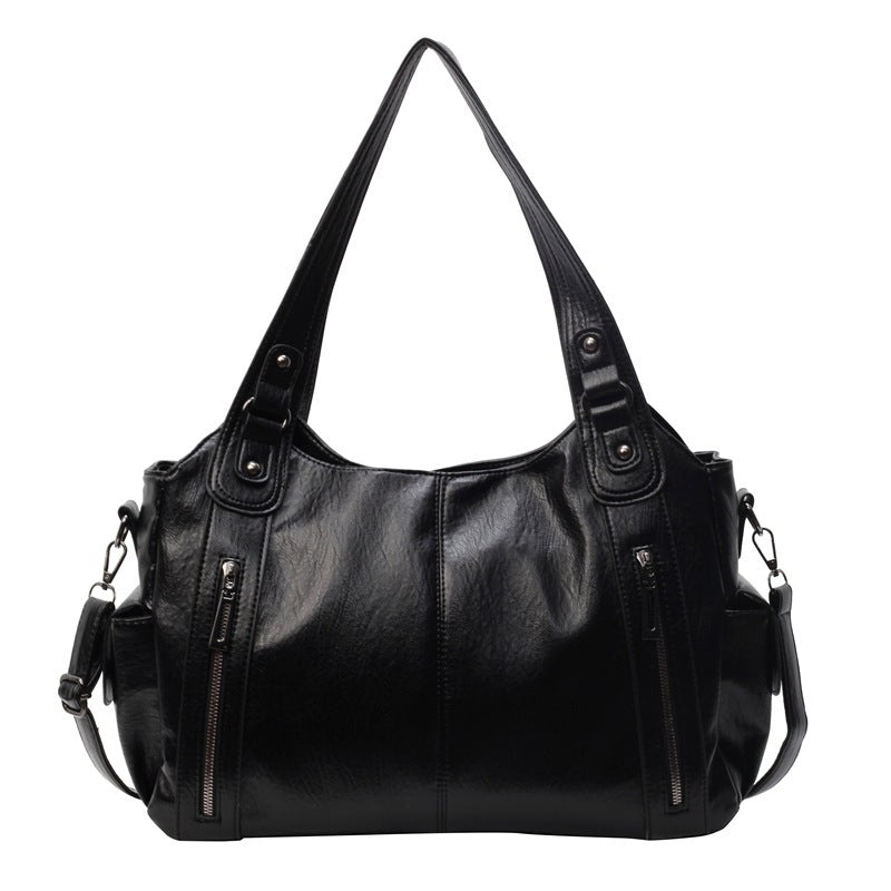 UrbanTote™ | Grote PU-Leren Damestas Met Meerdere Vakken En Afneembare Schouderband