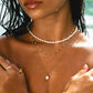 Elegante choker van natuurlijke zoetwaterparels - perfect voor elke gelegenheid