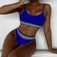 Stijlvolle hoge taille bikini set voor vrouwen