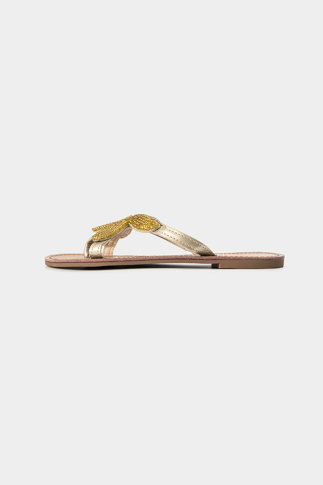 Zachte wollenslippers met parels voor een elegante en comfortabele uitstraling