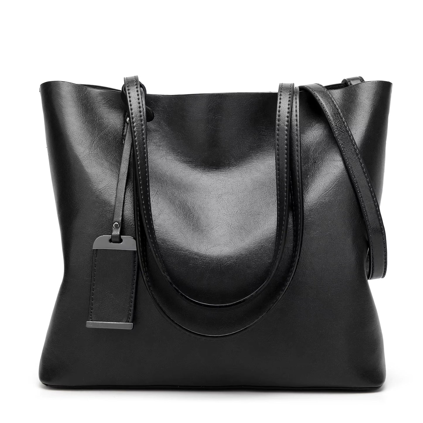 Elegante Retro Schoudertas voor Dames in Bordeaux Glad Leer - Elea