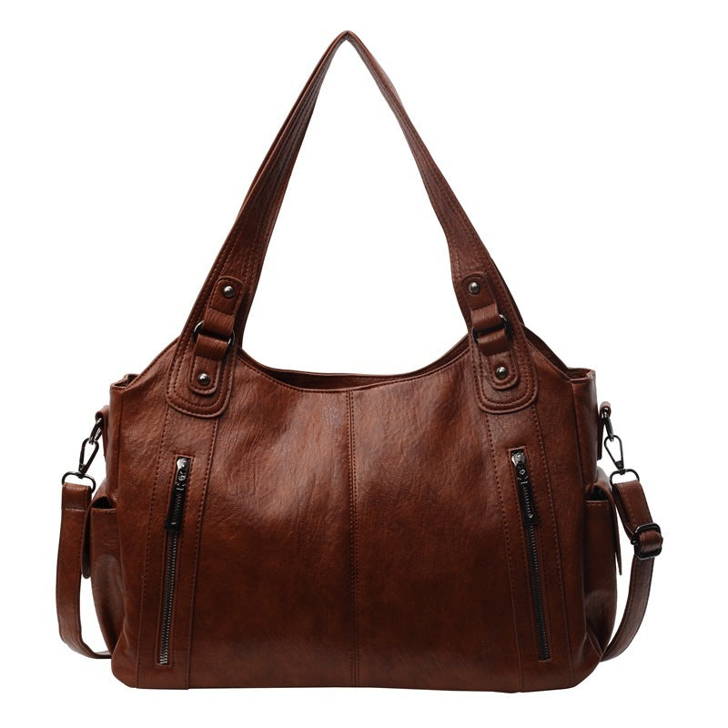 UrbanTote™ | Grote PU-Leren Damestas Met Meerdere Vakken En Afneembare Schouderband