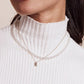 Elegante ketting met gepersonaliseerde letter voor een stijlvolle uitstraling