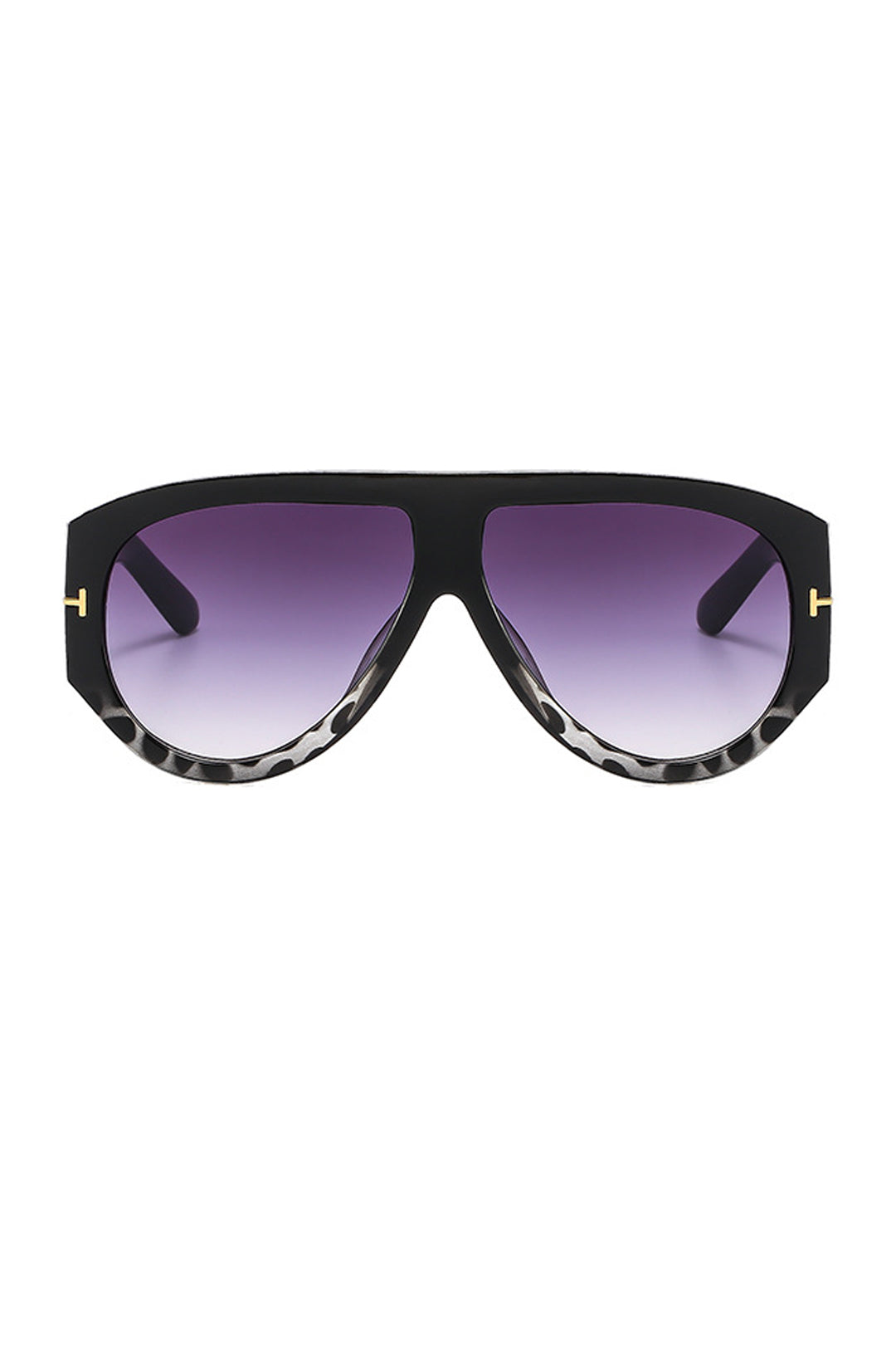 Chic Leopard Print Sunglasses with Stylish Frame