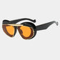 Chic Contrast Cat Eye Sunglasses for a Stylish Look