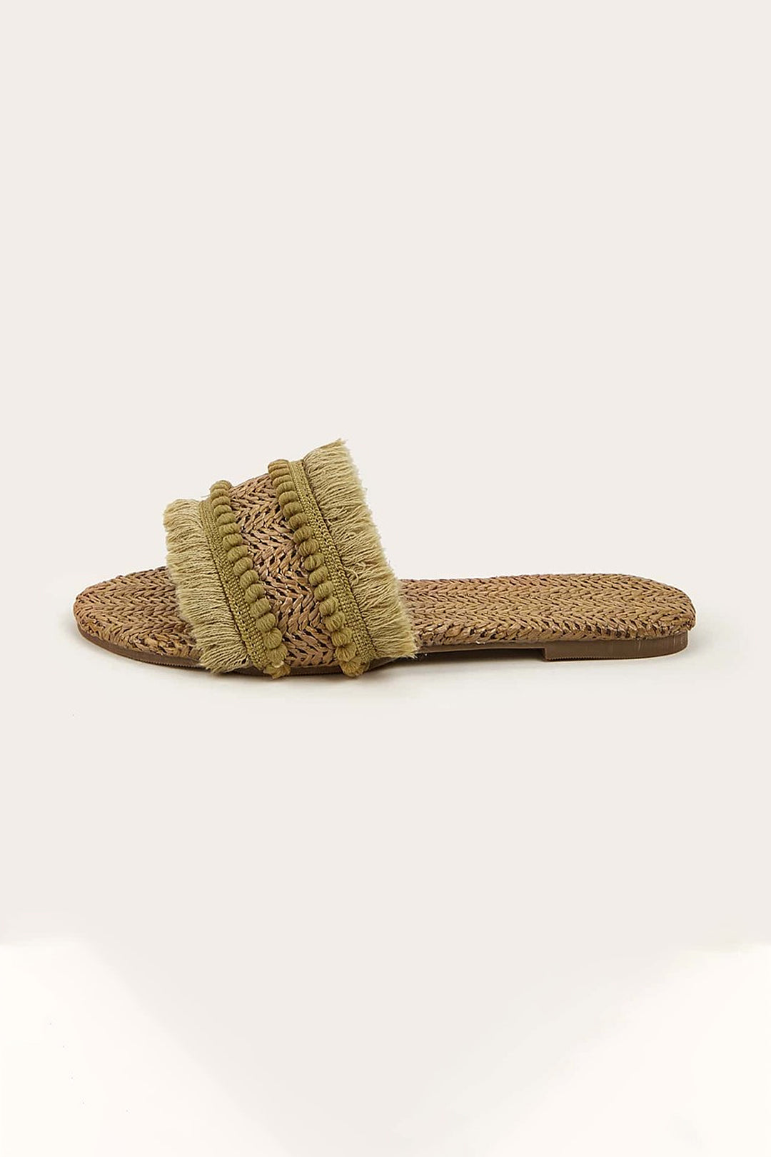 Chique Fringe Pantoffels voor Knusse Comfort
