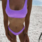 Dames tanga push-up zwempak voor een elegante en verleidelijke uitstraling