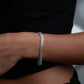 Stijlvolle mesharmband met modern design