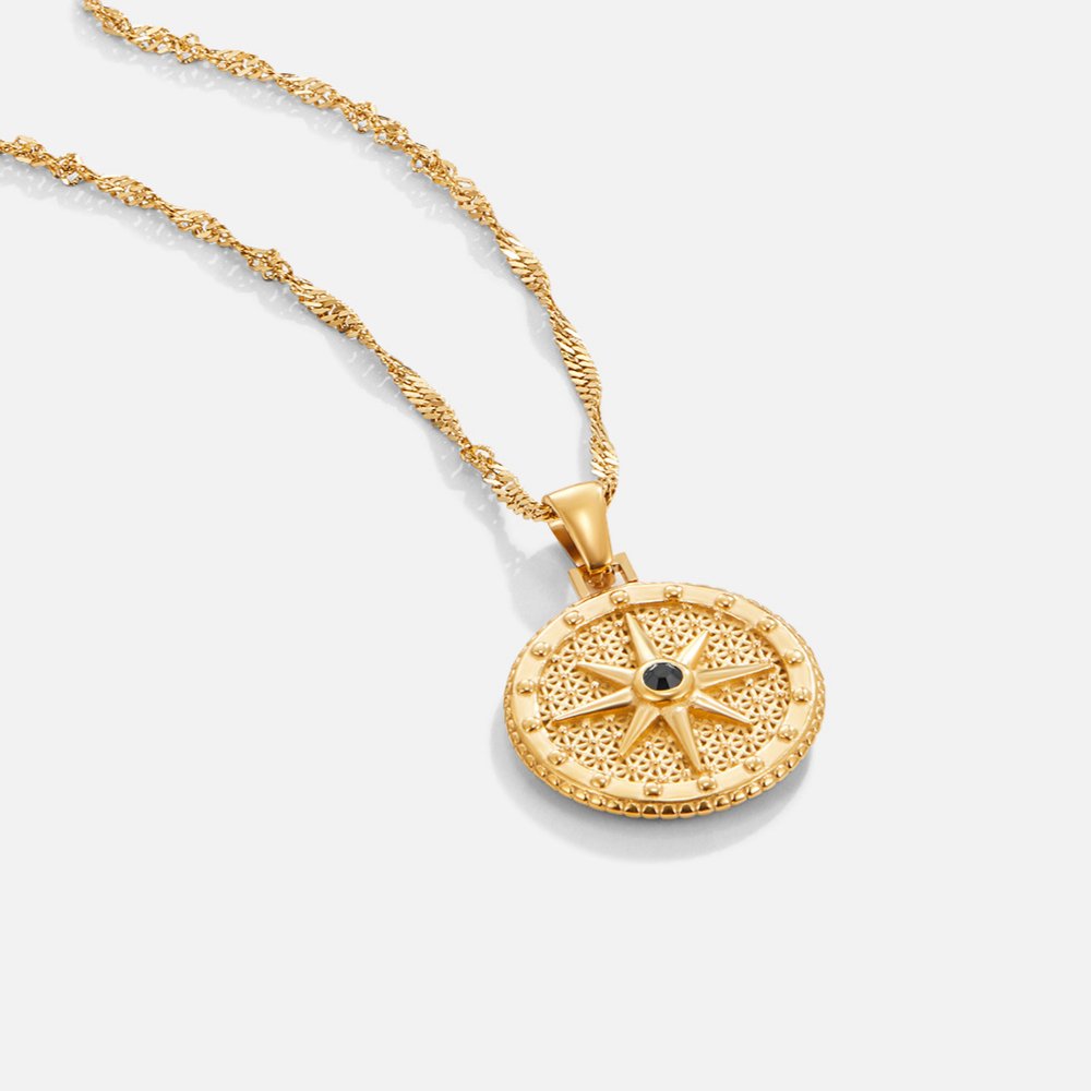 Elegante ketting met charmant hangertje Moonstar